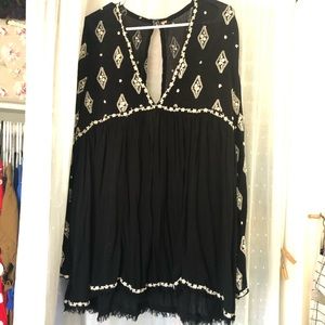 Free People Boho Dress Top